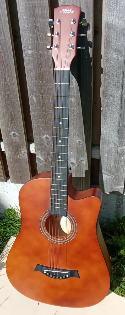 Brand new, Musima cutaway Semi acoustic 38"guitar - Image 1