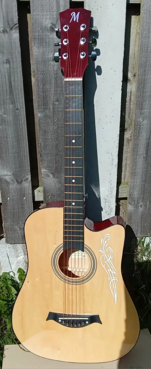 Brand new, Musima cutaway Semi acoustic 38"guitar - Image 2