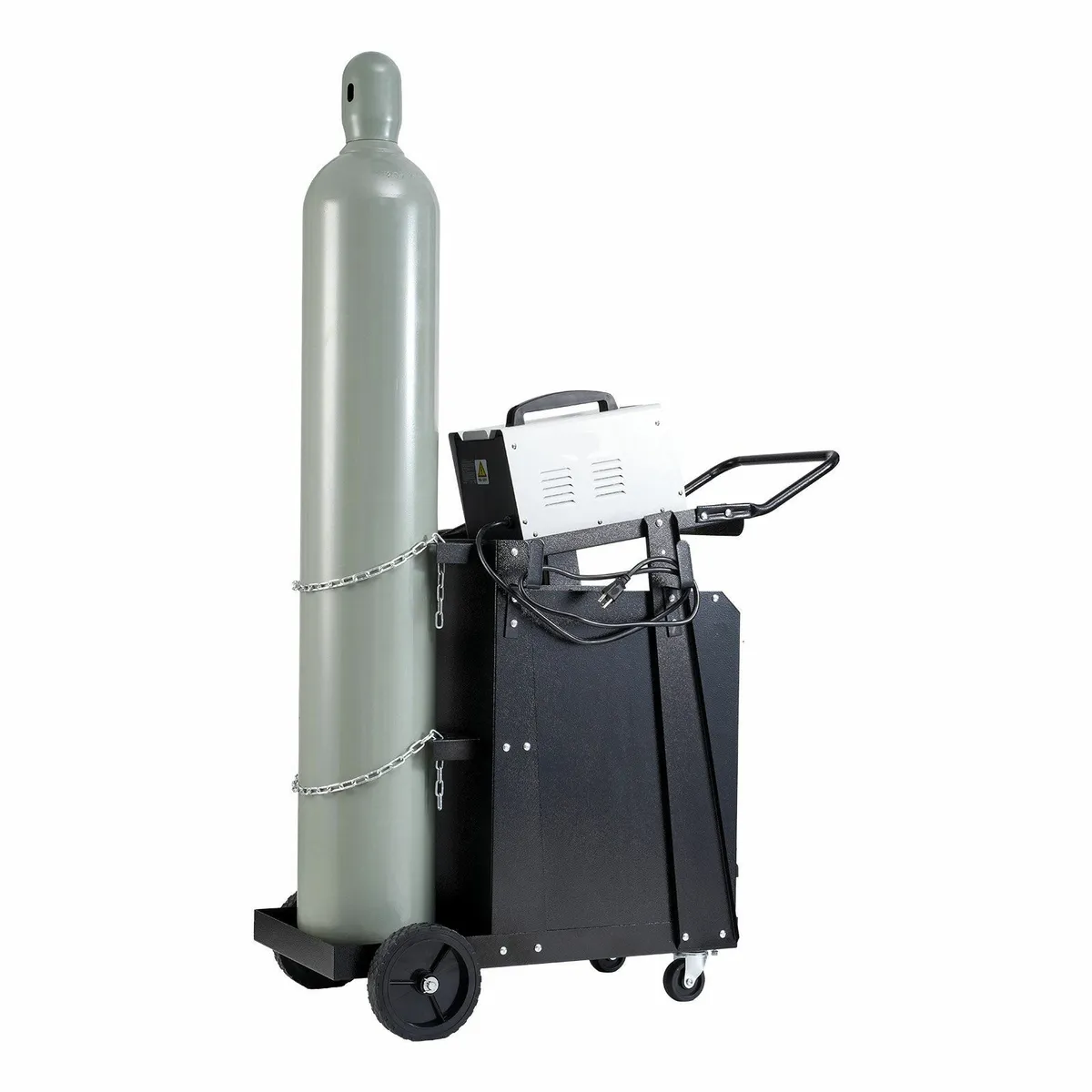 2Drawers Welder Cart Heavy Duty + Lockable Cabinet - Image 2