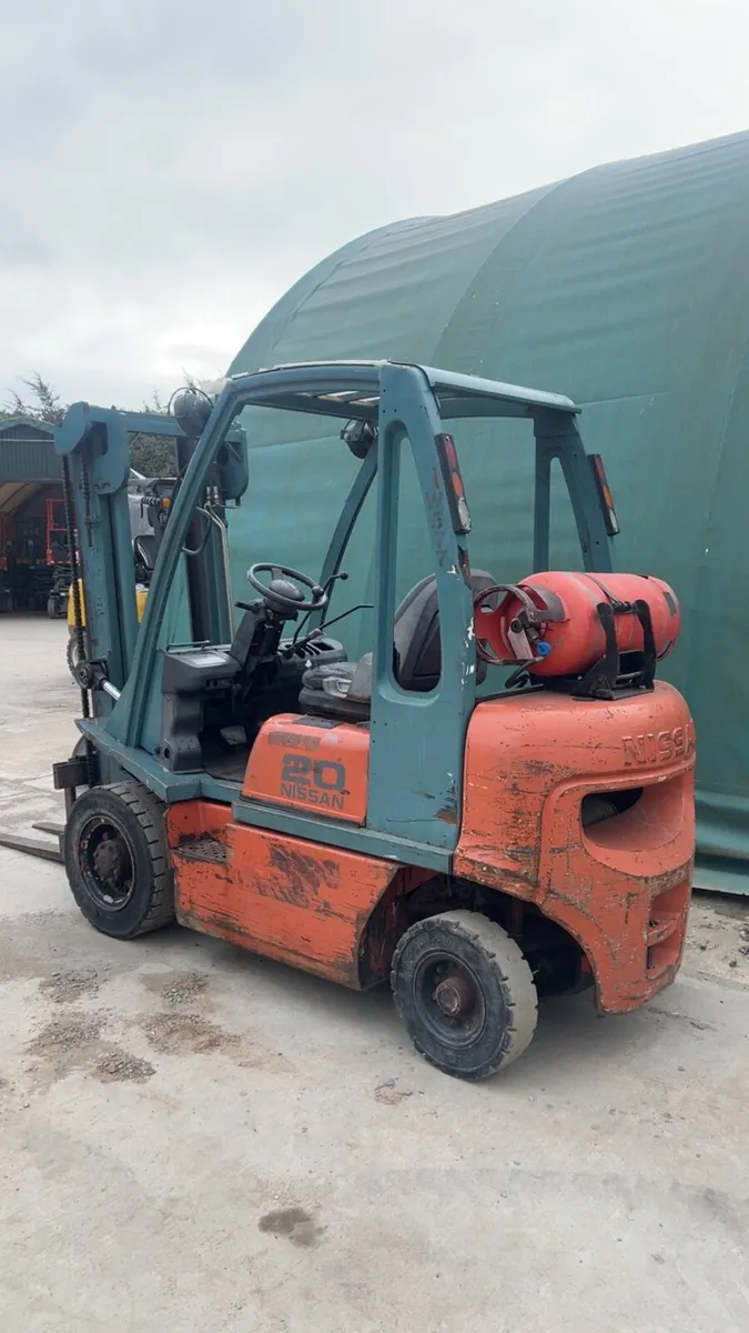 Nissan Gas 2.0Ton Forklift - Image 1