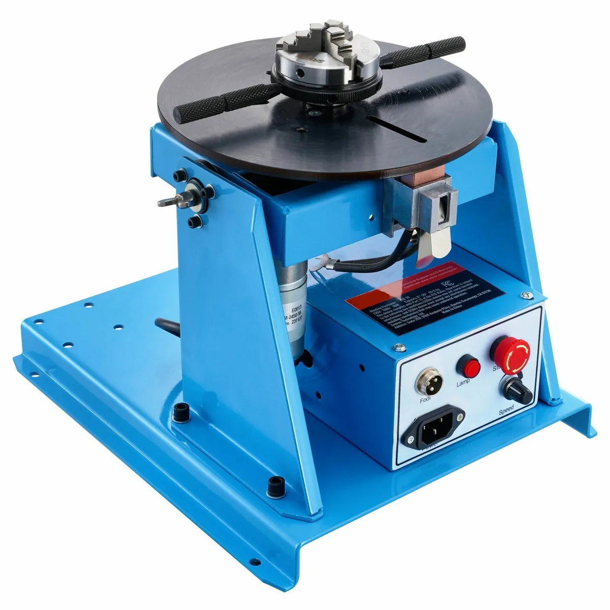 Rotary Welding Positioner 10KG with 8.1 Inch 3-Jaw - Image 3
