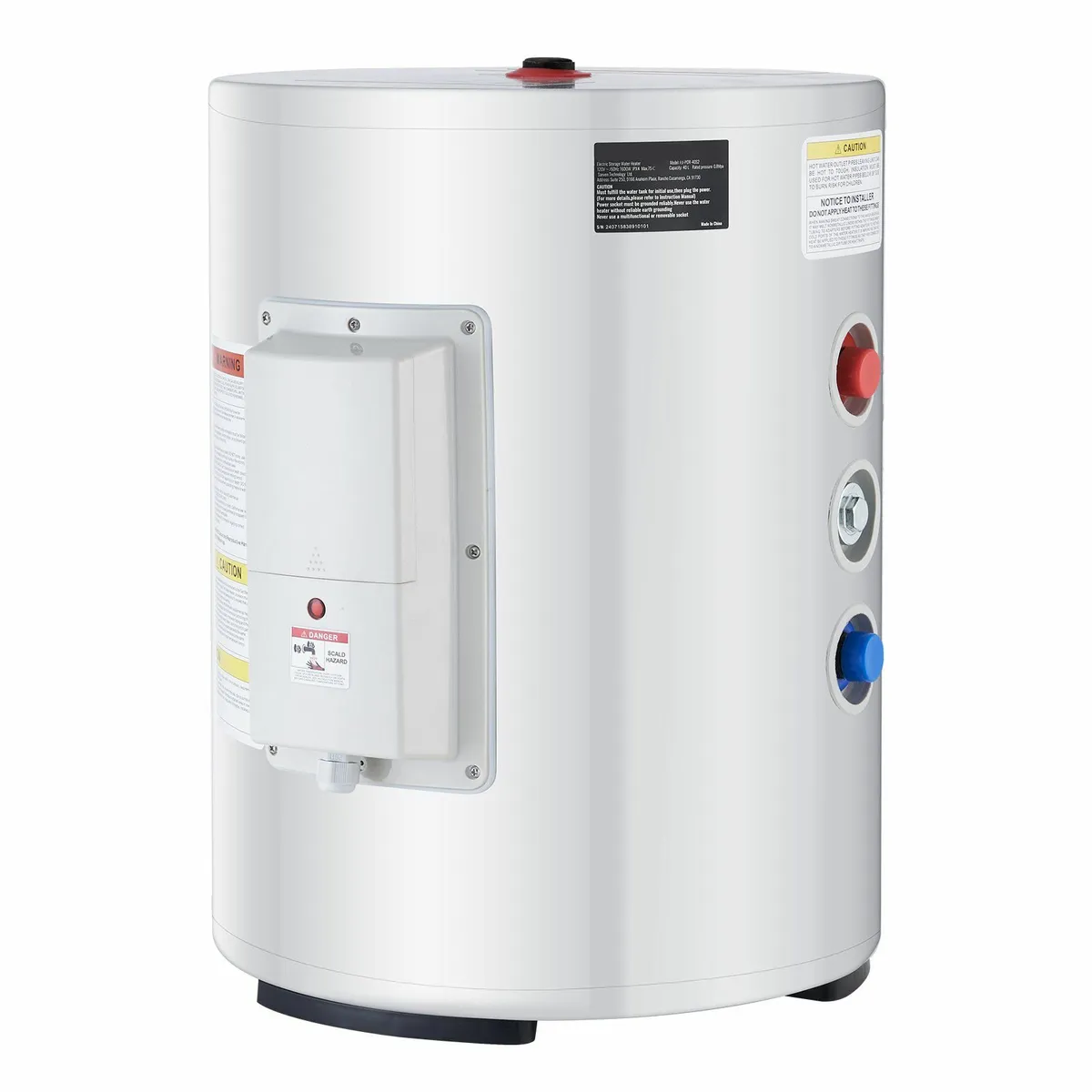 Instant Hot Electric Water Heater 10Gal Tank 1.6kw - Image 2