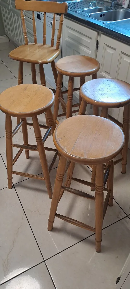 Pine Bar Stools