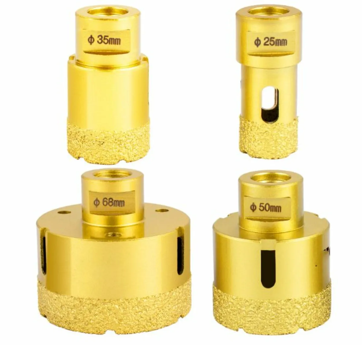 4PCS Diamond Hole Saw Set Diamond Drill Bits - Image 3