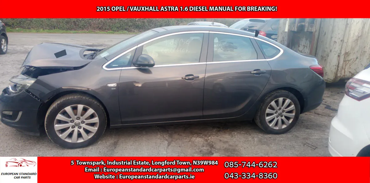 2016 OPEL VAUXHALL ASTRA 1.6 DIESEL FOR BREAKING - Image 2