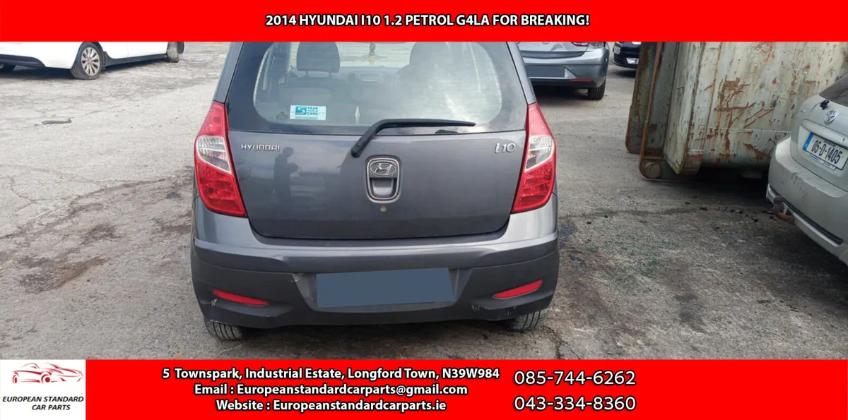 2014 HYUNDAI I10 1.2 PETROL FOR BREAKING - Image 4