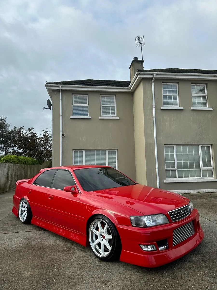 Toyota chaser Jzx100 Ferrari red - Image 1