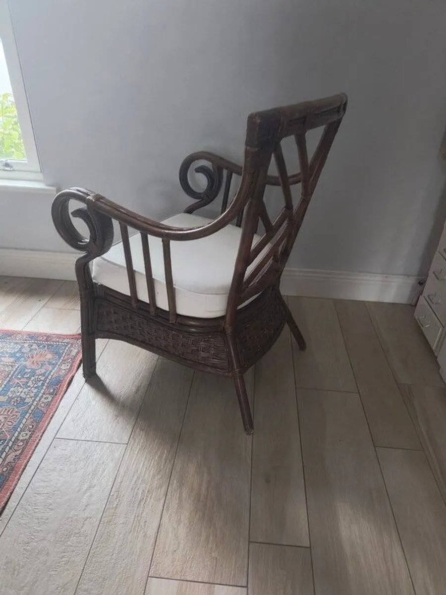Cane Arm chairs (2) - Image 4
