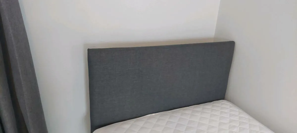 Single bed base,mattress and headboard - Image 3