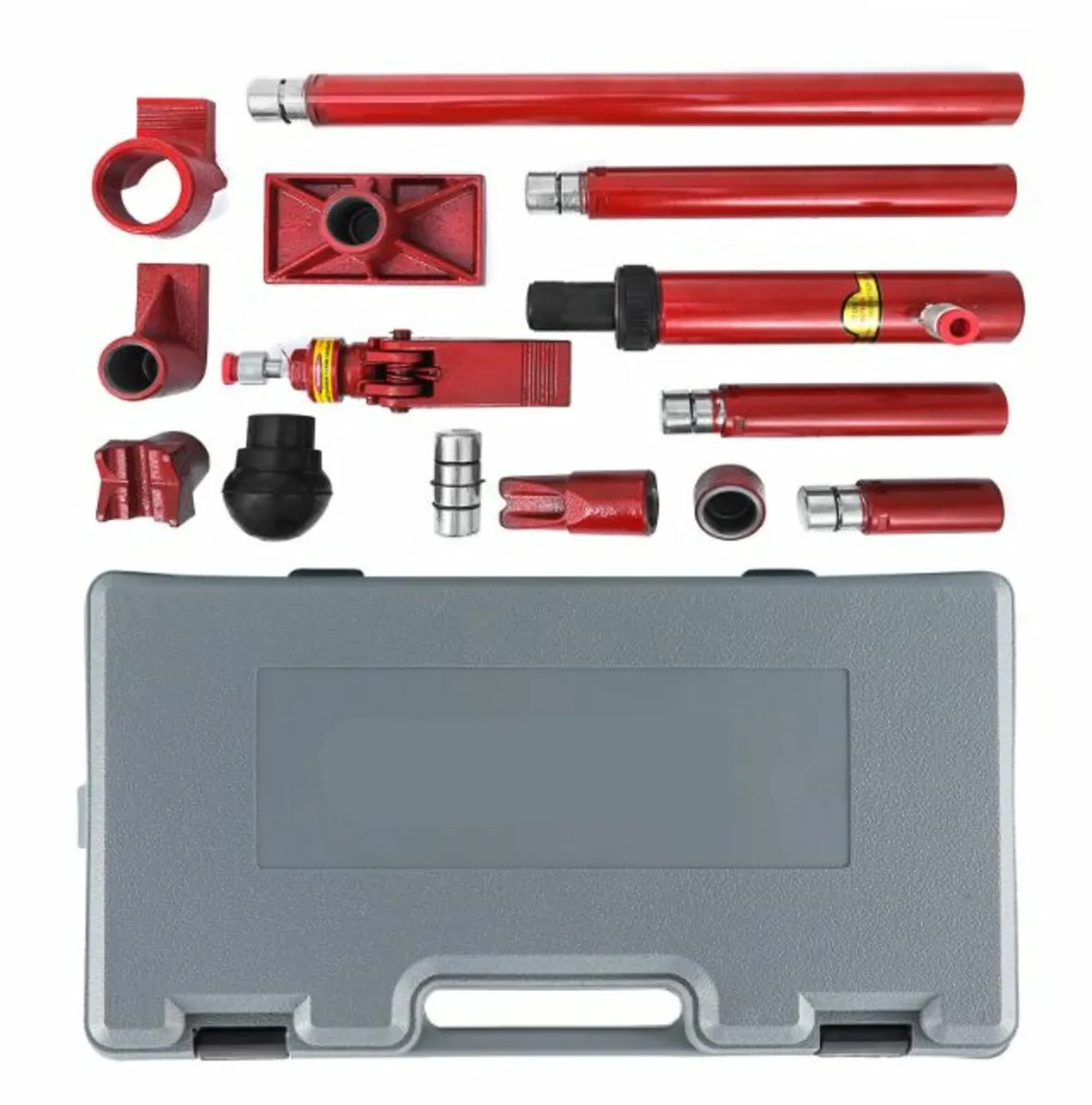 10Ton Portable Power Hydraulic Jack with 1.4M Hose - Image 2