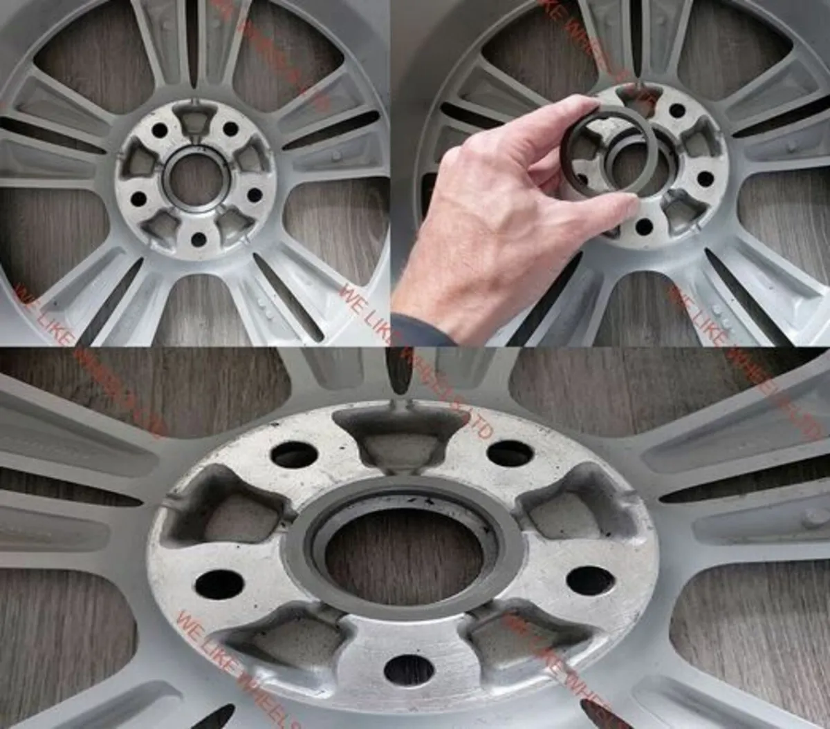 Spigot rings to help with wheel vibration-Delivery - Image 3