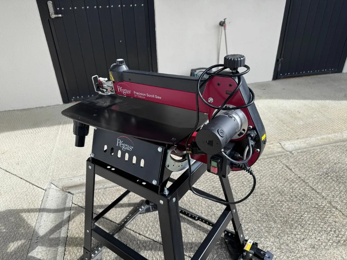 NEW - 21" Pegas Scroll Saw (Swiss Made)