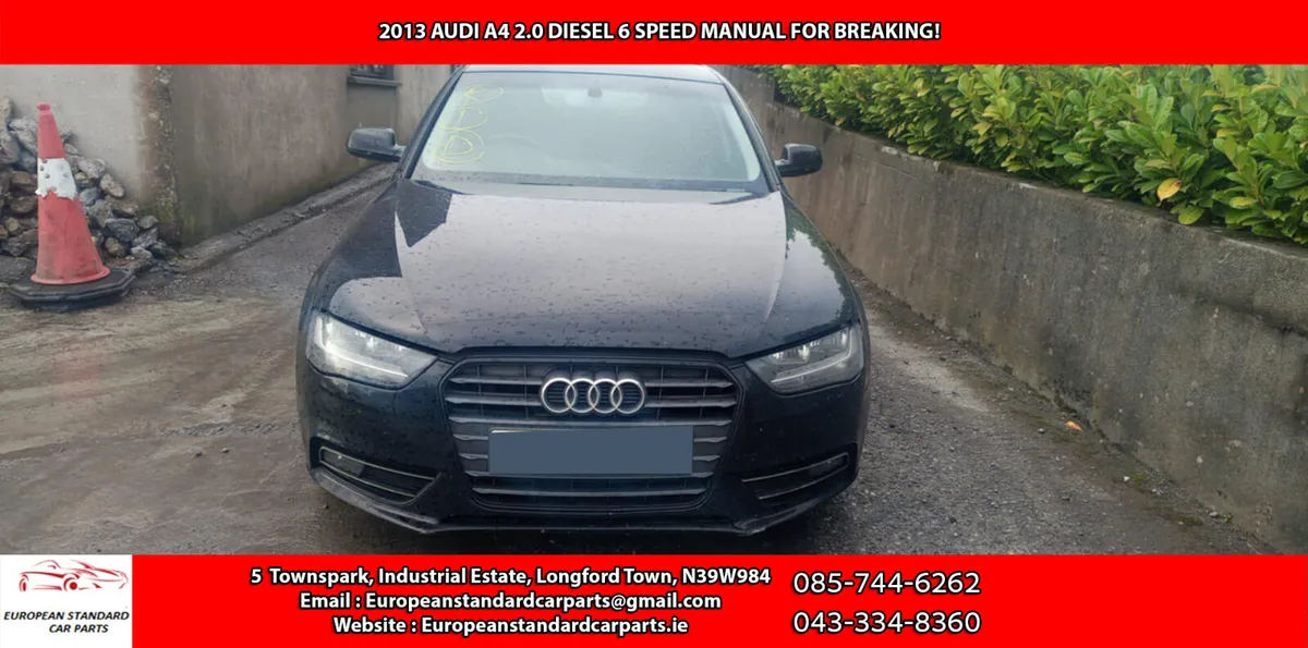 2013 AUDI A4 2.0 TDI FOR BREAKING! - Image 1