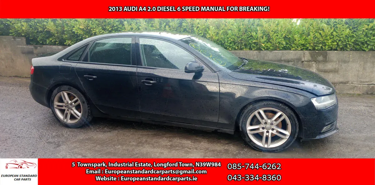 2013 AUDI A4 2.0 TDI FOR BREAKING! - Image 2