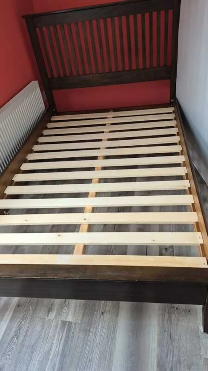 Rare used Bed frame and mattress - Image 1