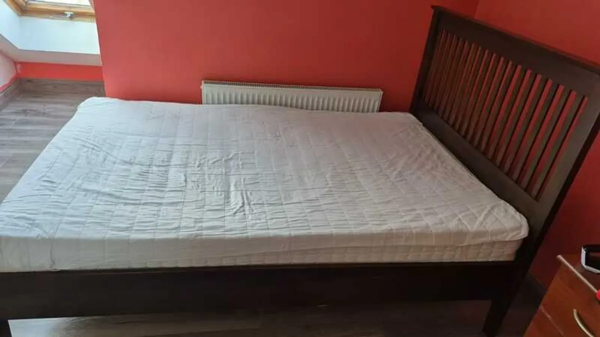 Rare used Bed frame and mattress - Image 2