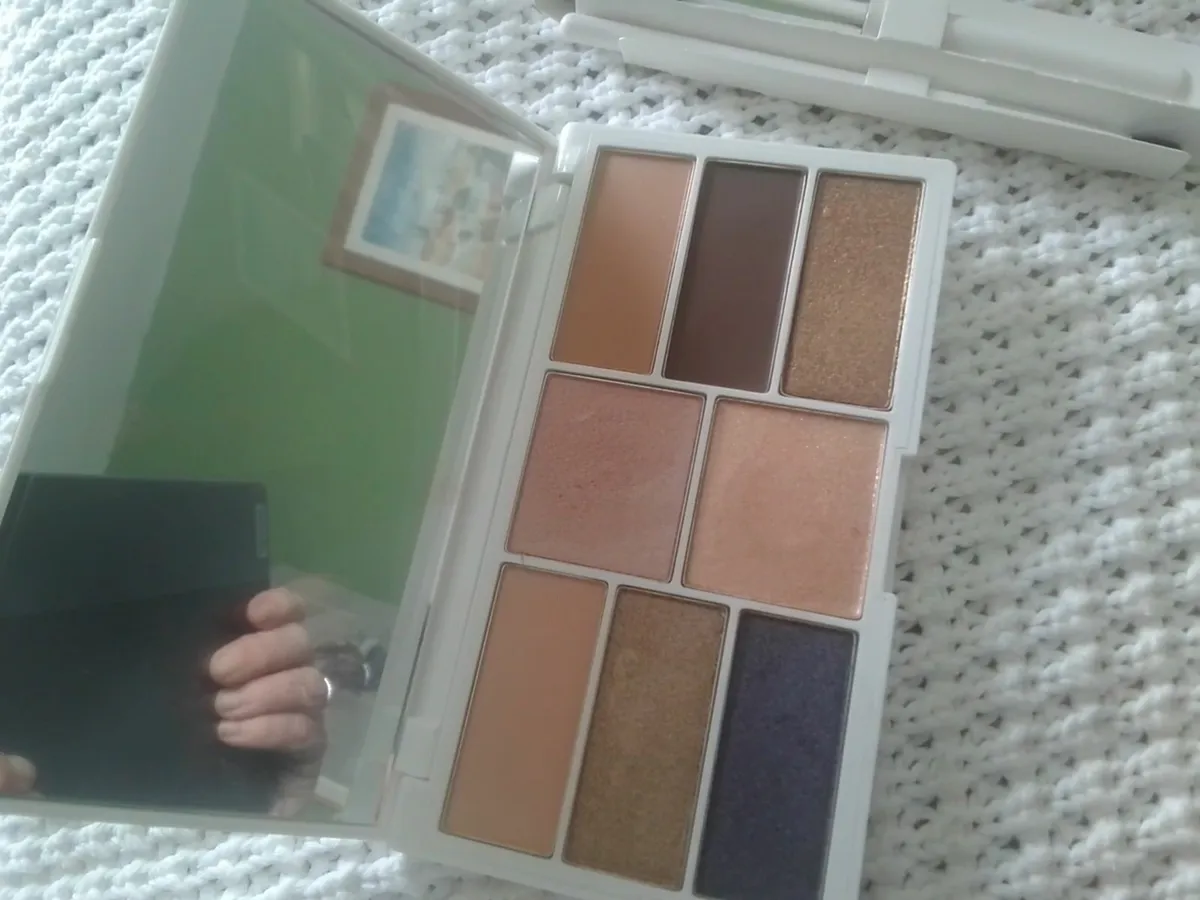 NO 7 MIDNIGHT GLOW COMPACT WITH SEQUIN BAG NEW - Image 2