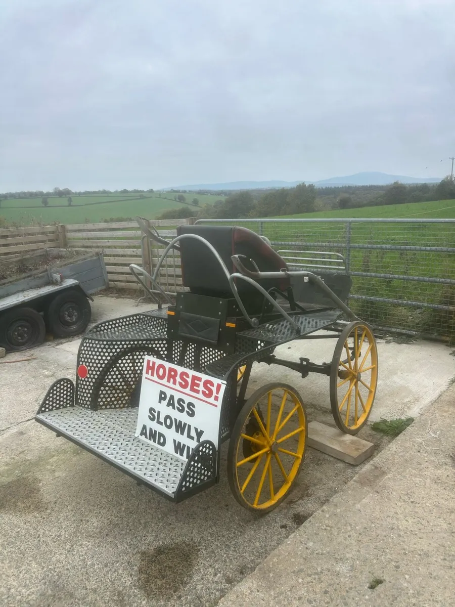 3 person horse drawn cart - Image 2