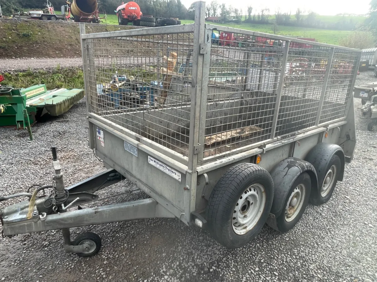 Ifor Williams 8ft x 5ft trailer & mesh sides - Image 2
