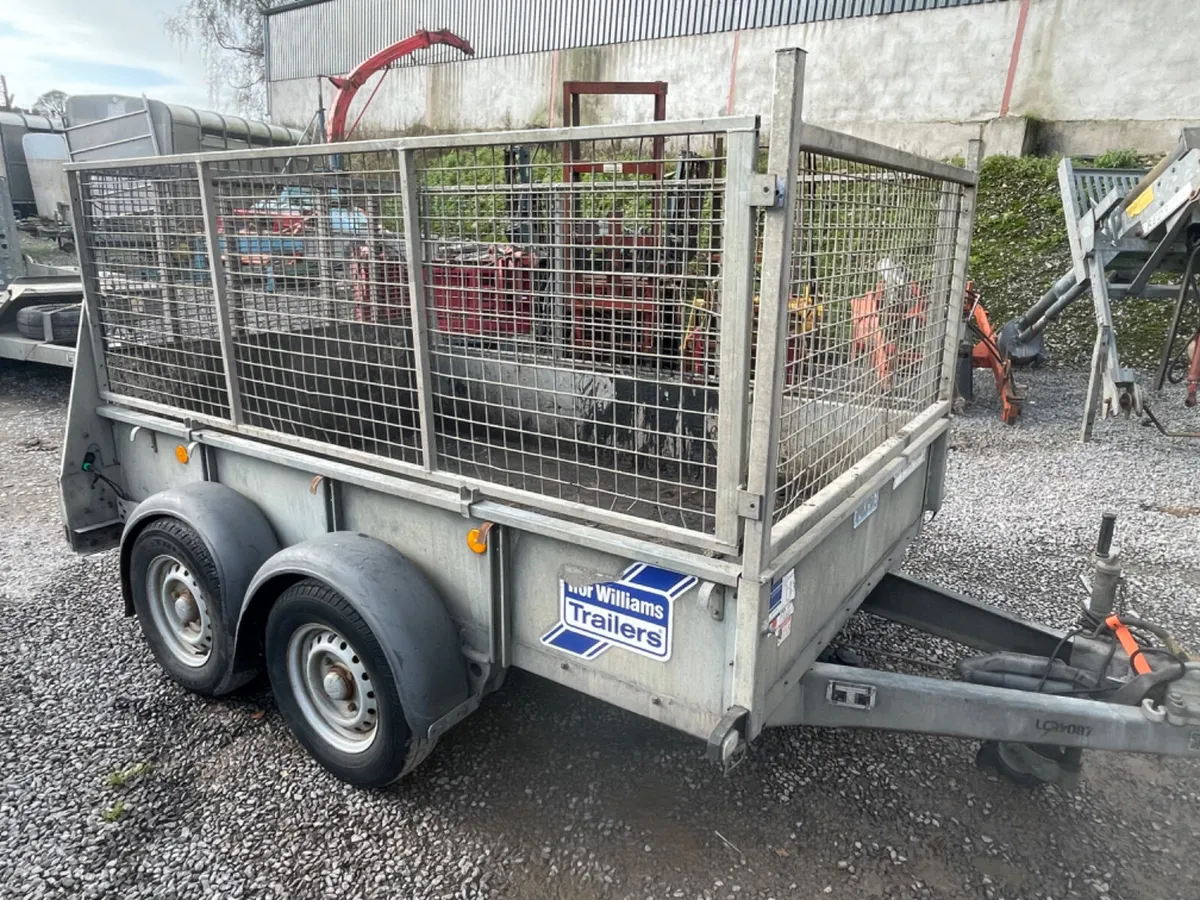 Ifor Williams 8ft x 5ft trailer & mesh sides - Image 4