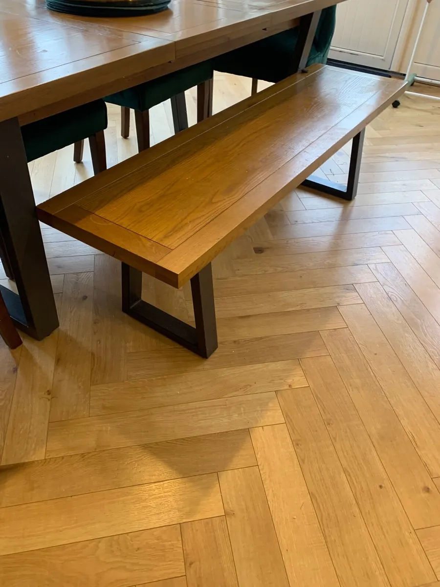 Almost new 5ft Dining/Kitchen bench - Image 3