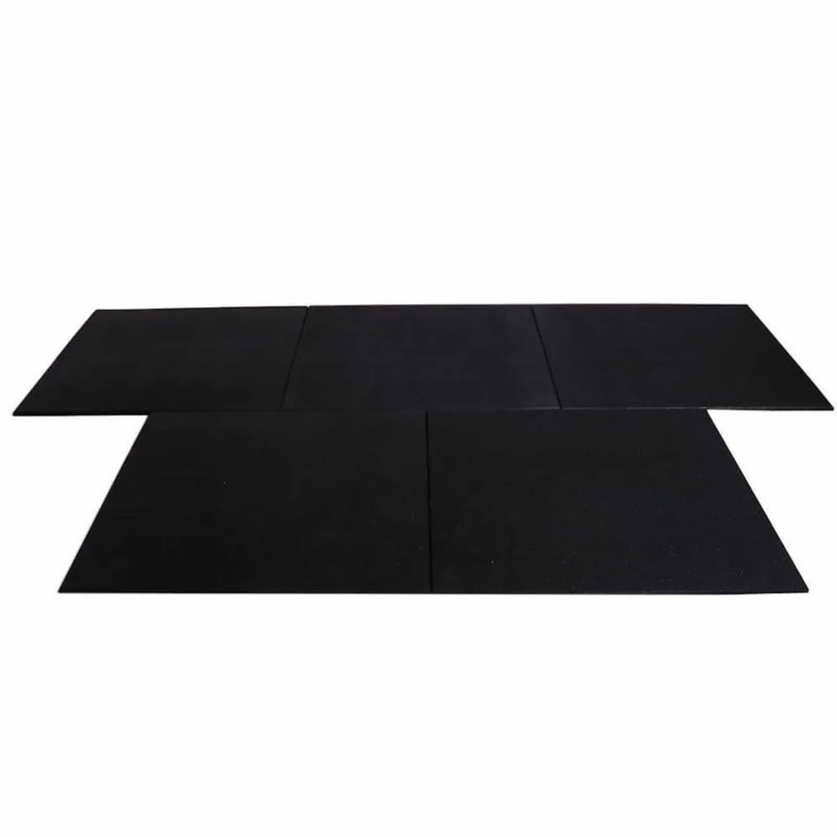 1m x 1m x 20mm Rubber Gym Flooring Tiles - Image 1