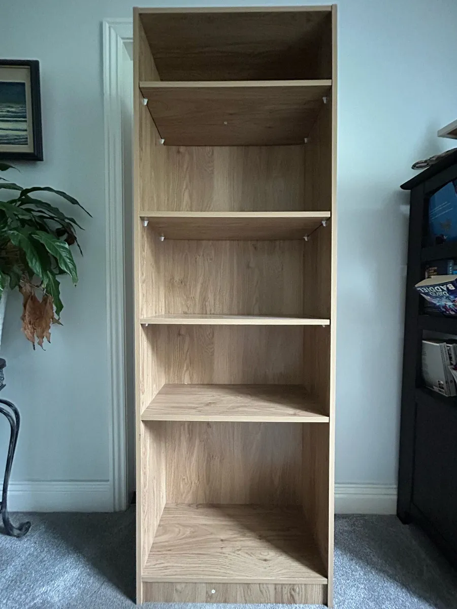 Light oak book case - Image 1