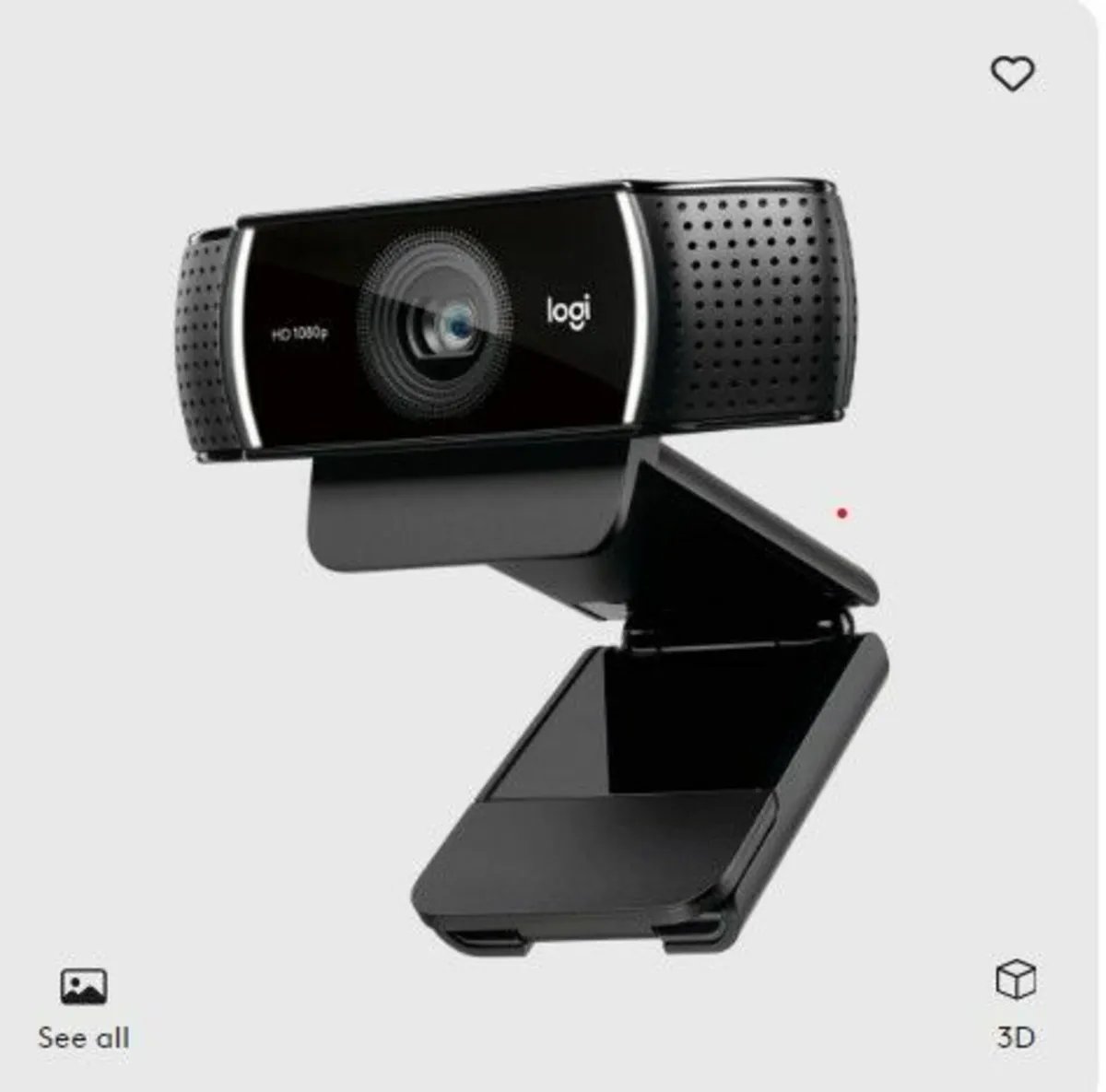 C922 PRO HD Stream Webcam - Image 1