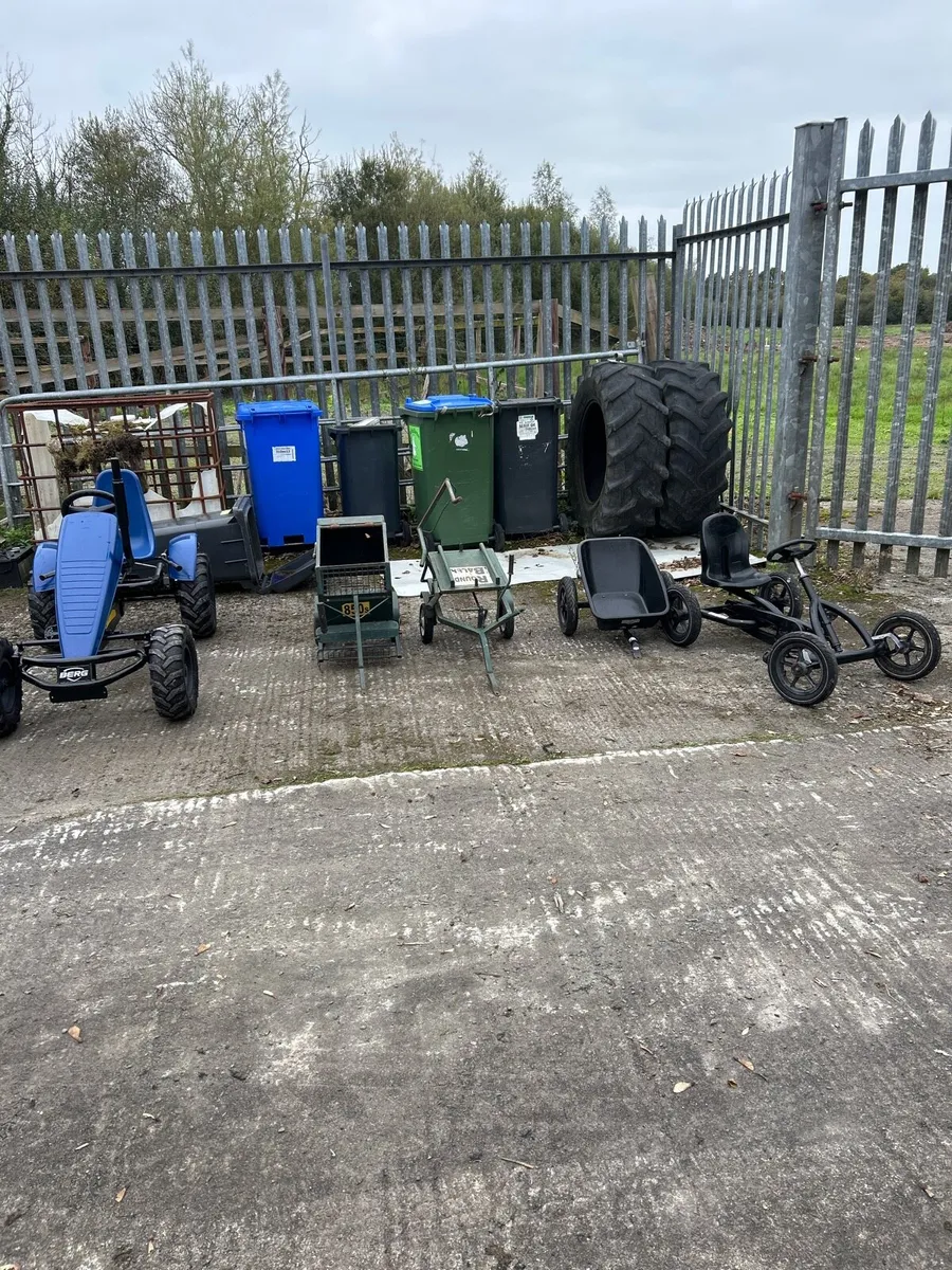 Berg go kart, trailers & farming equipment - Image 1