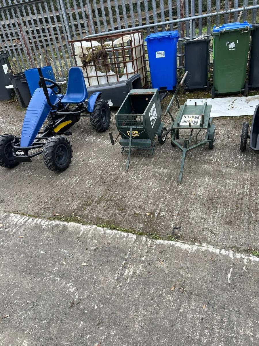 Berg go kart, trailers & farming equipment - Image 3