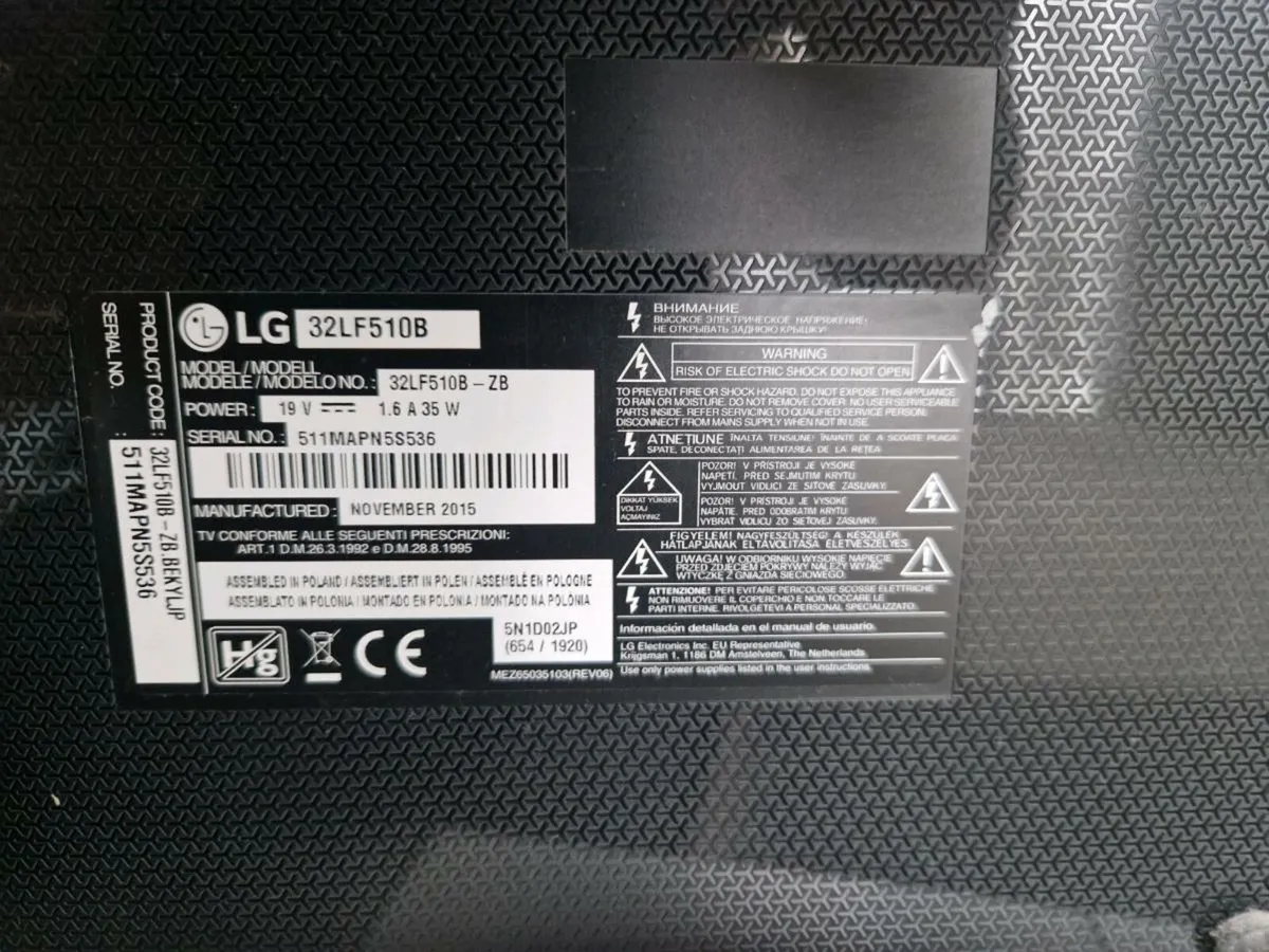 TV LG 32" - Image 3