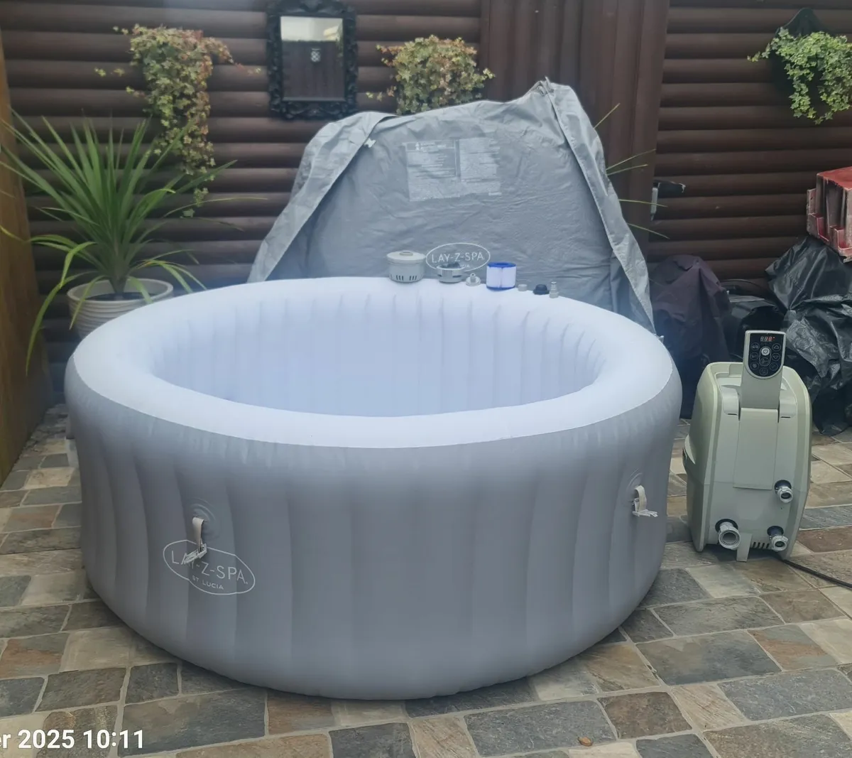 Lay-Z-Spa St. Lucia Portable Hot Tub - Image 1