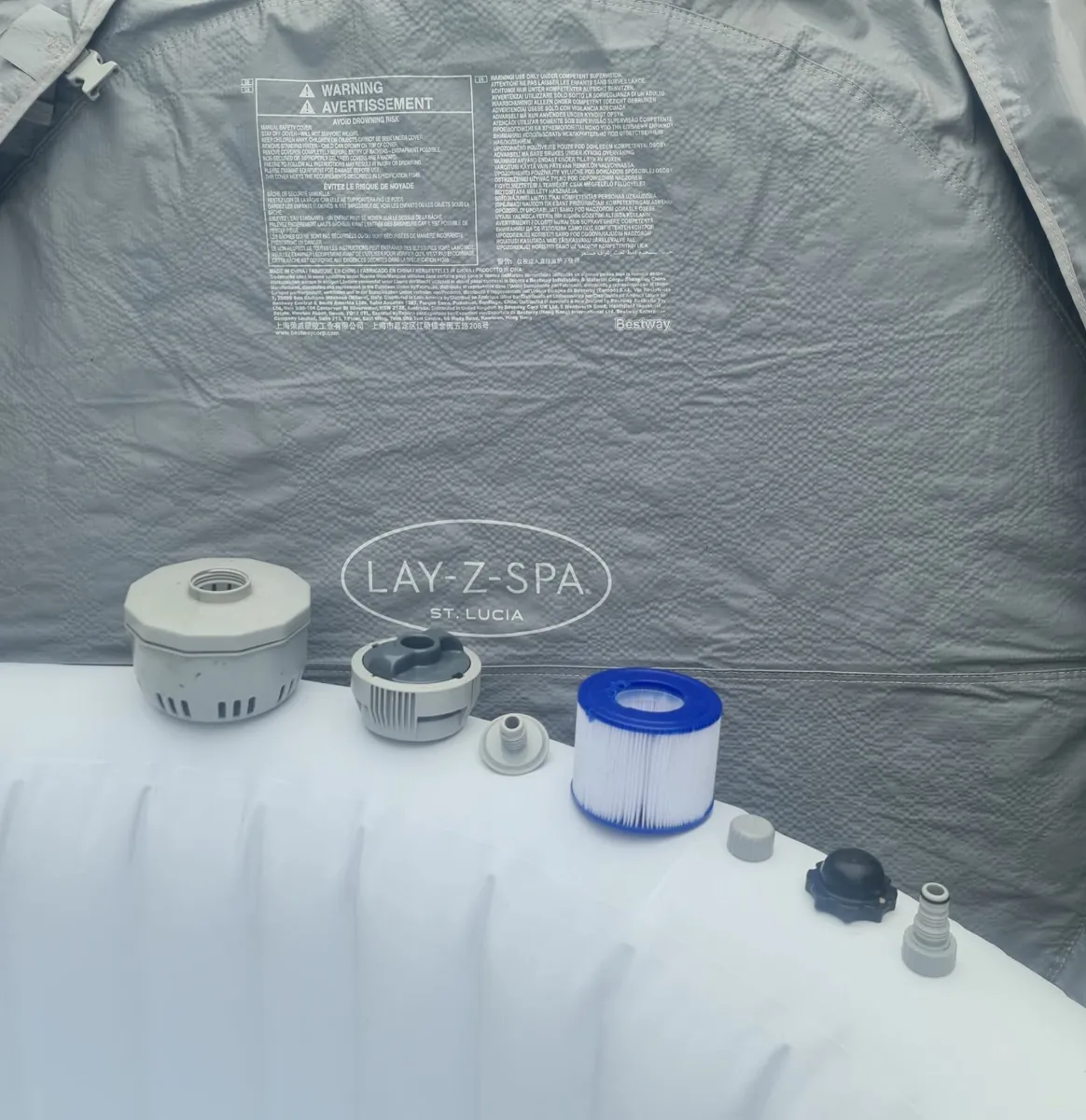 Lay-Z-Spa St. Lucia Portable Hot Tub - Image 2