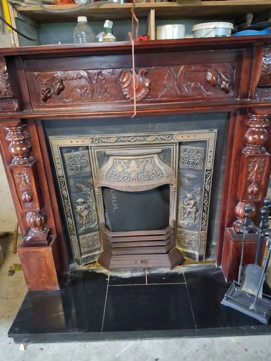 Mahogany Fireplace - Image 2