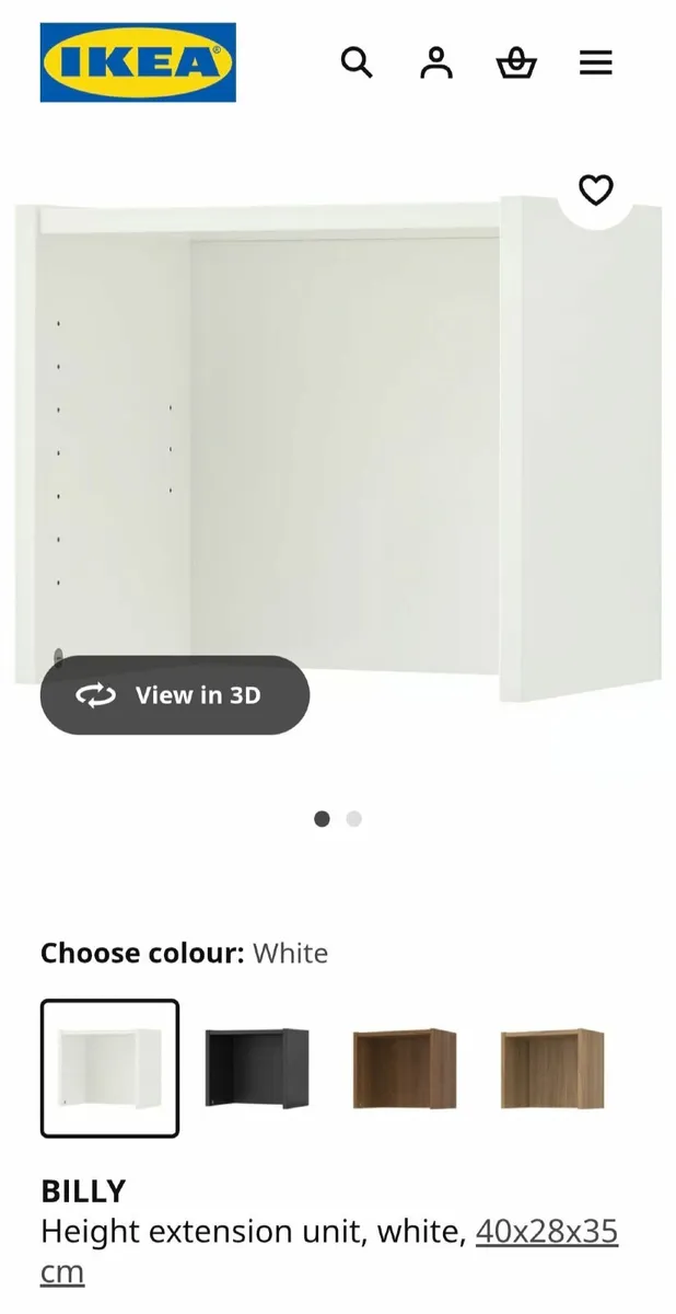 Billy Bookcase Extension