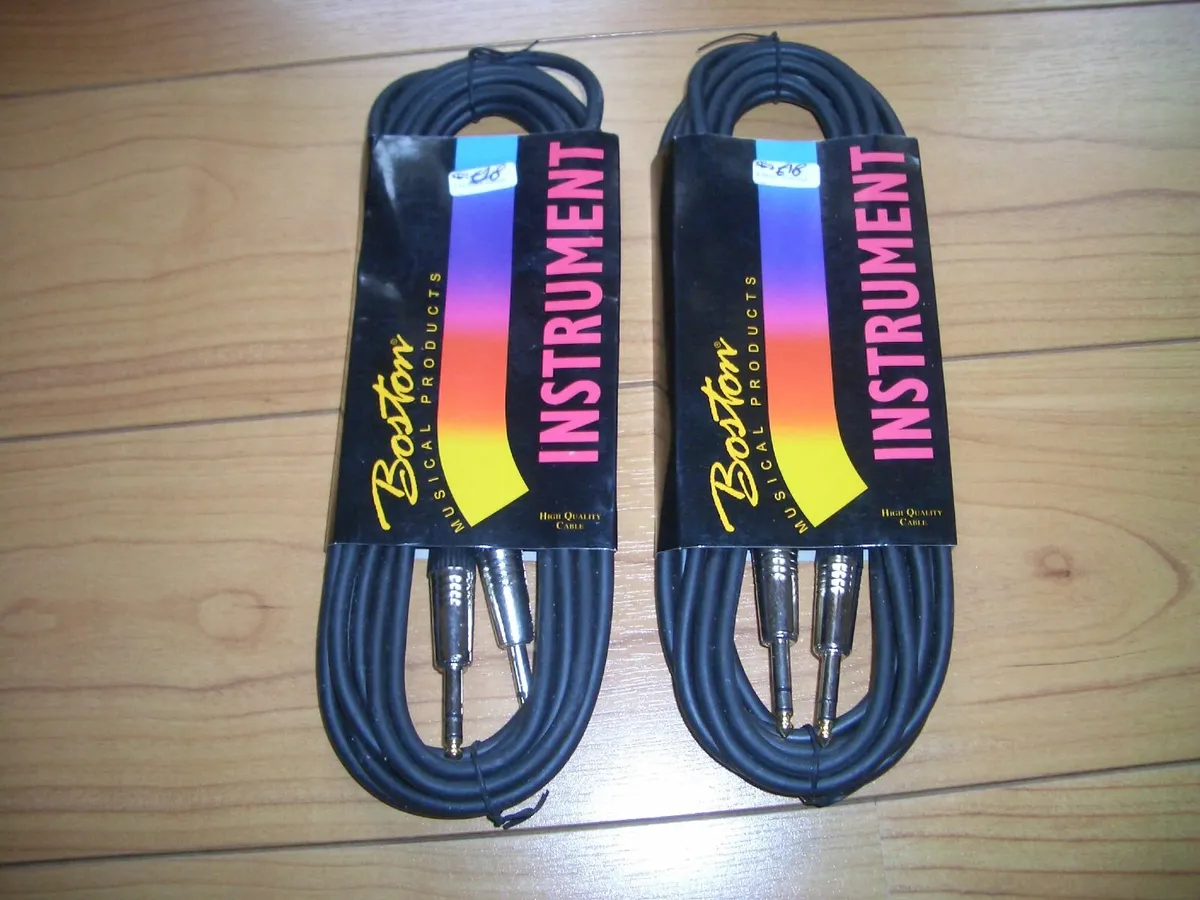 New Instrument Cable Leads