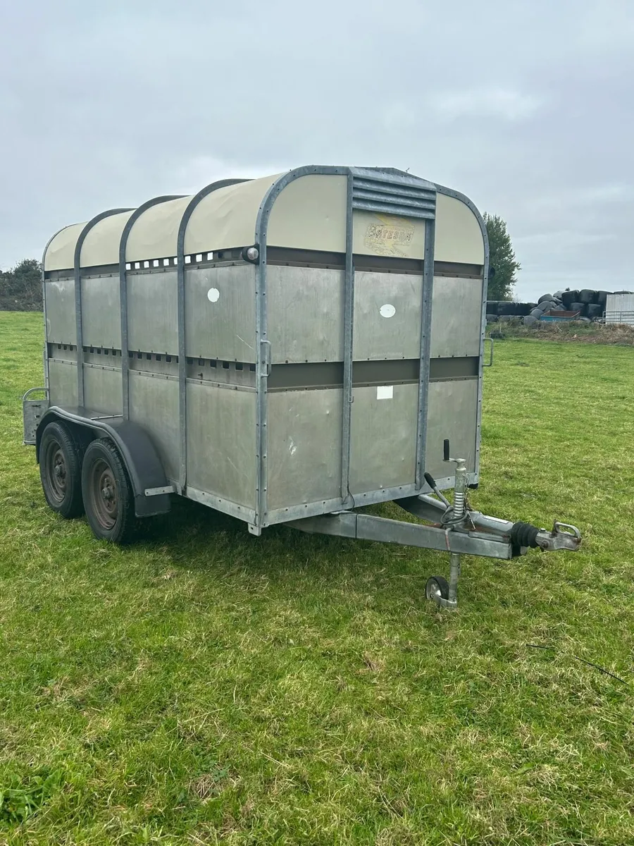 10x5 Bateson Livestock Trailer - Image 1