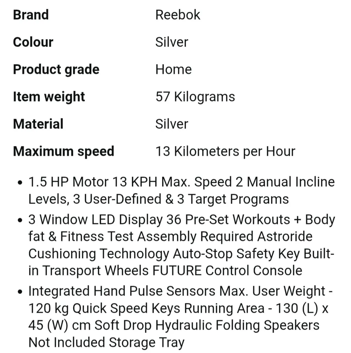 Treadmill - Image 1