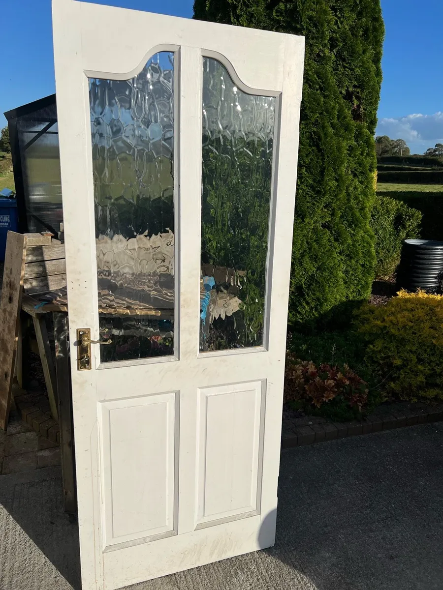 Internal solid wood door