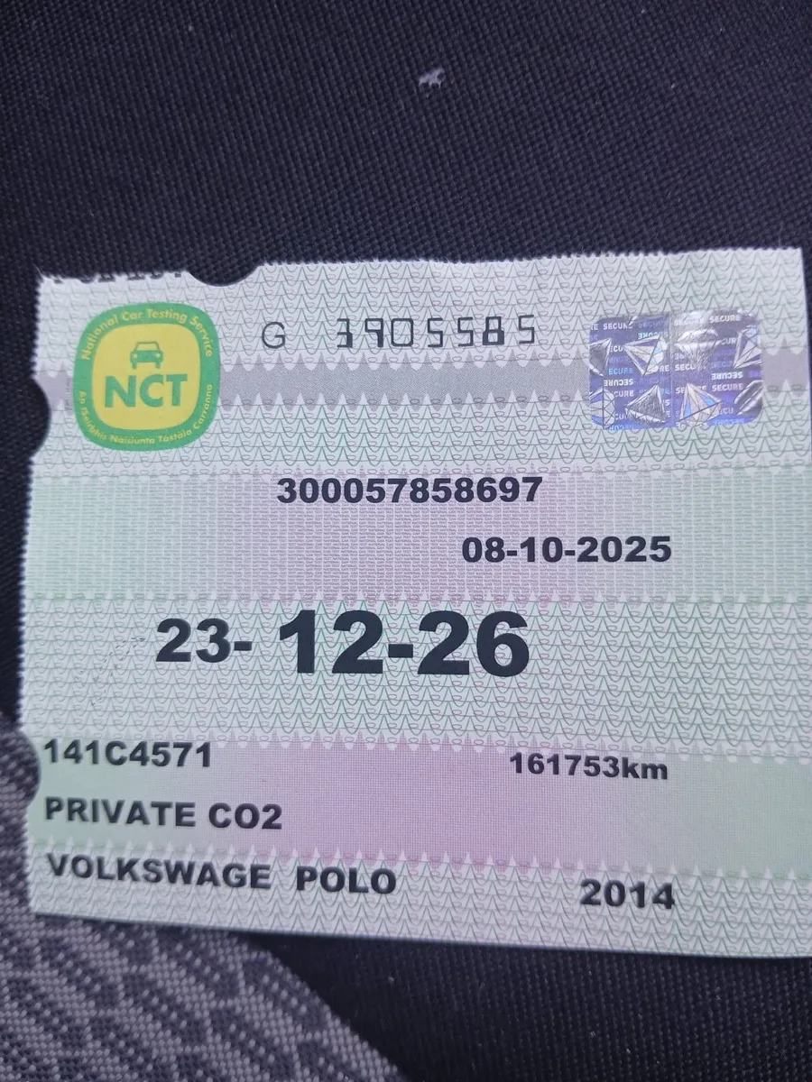 VW Polo 1.2L Petrol Fresh NCT - Image 2