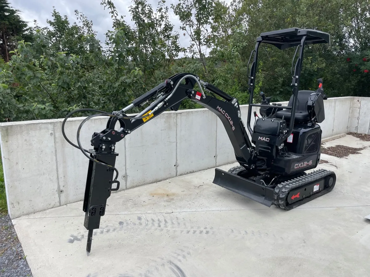 MAC 1.2 Ton micro digger. High spec. - Image 3