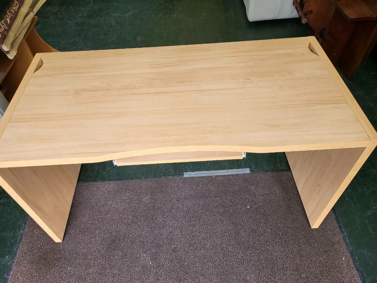 Good Beech Desk - Image 1