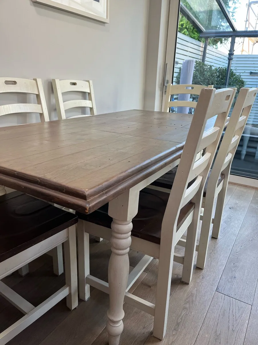 Dining table and chairs - Image 2