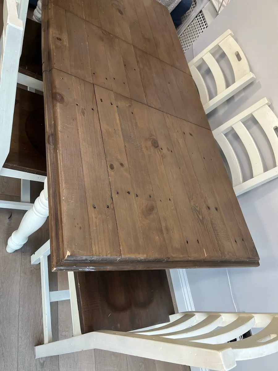 Dining table and chairs - Image 4
