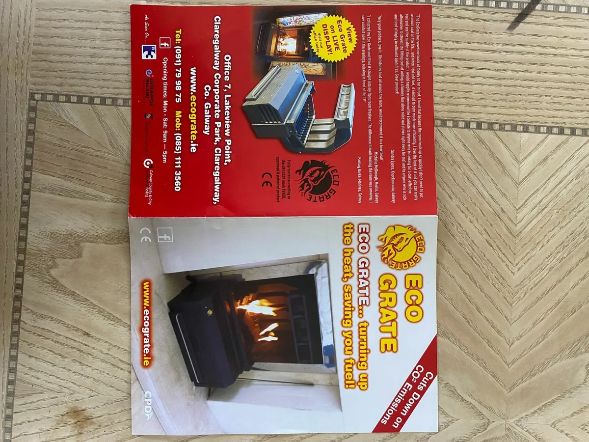 Eco Grate Fire Insert - Image 4