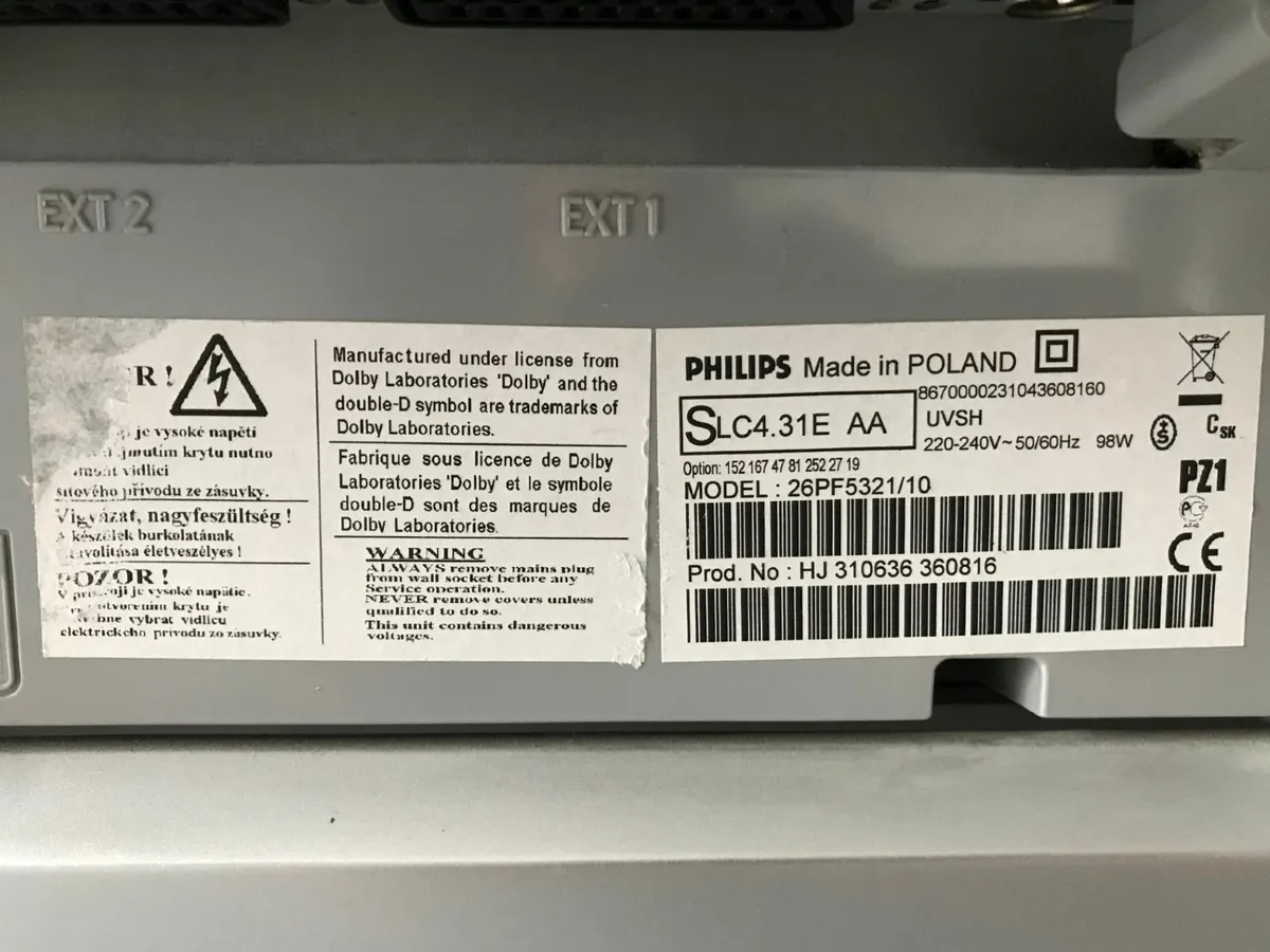 Philips LCD TV 26" 26PF5321/10 - Image 2