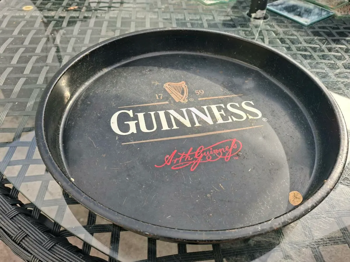Vintage Guinness Bar Tray - Image 3