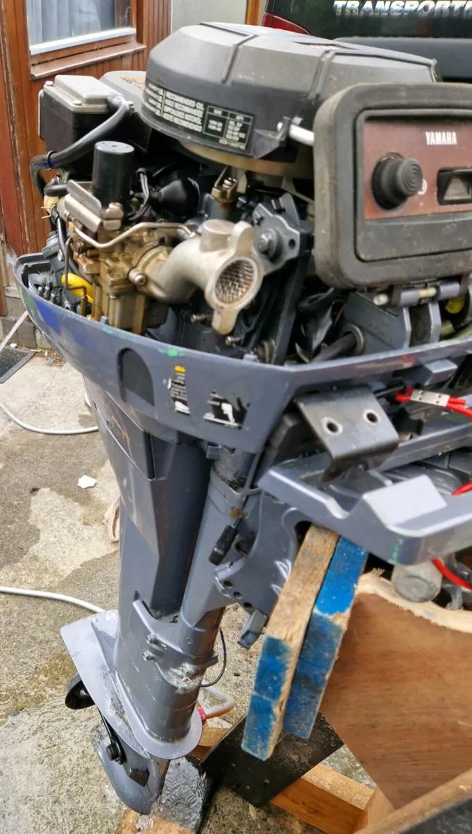 2 x Yamaha 9.9hp 4 stroke engines - Image 4