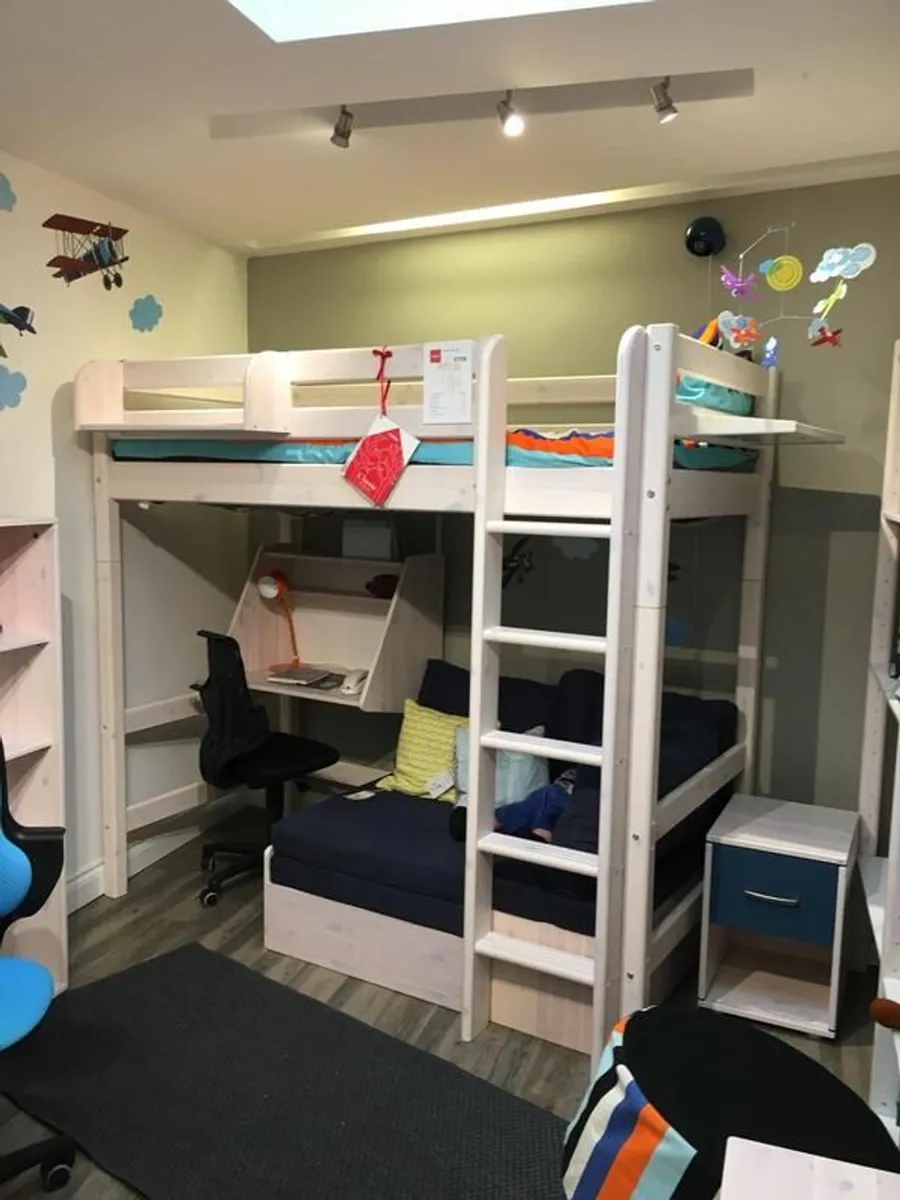 Flexa Bunk Bed with desk & storage sofa - Image 1