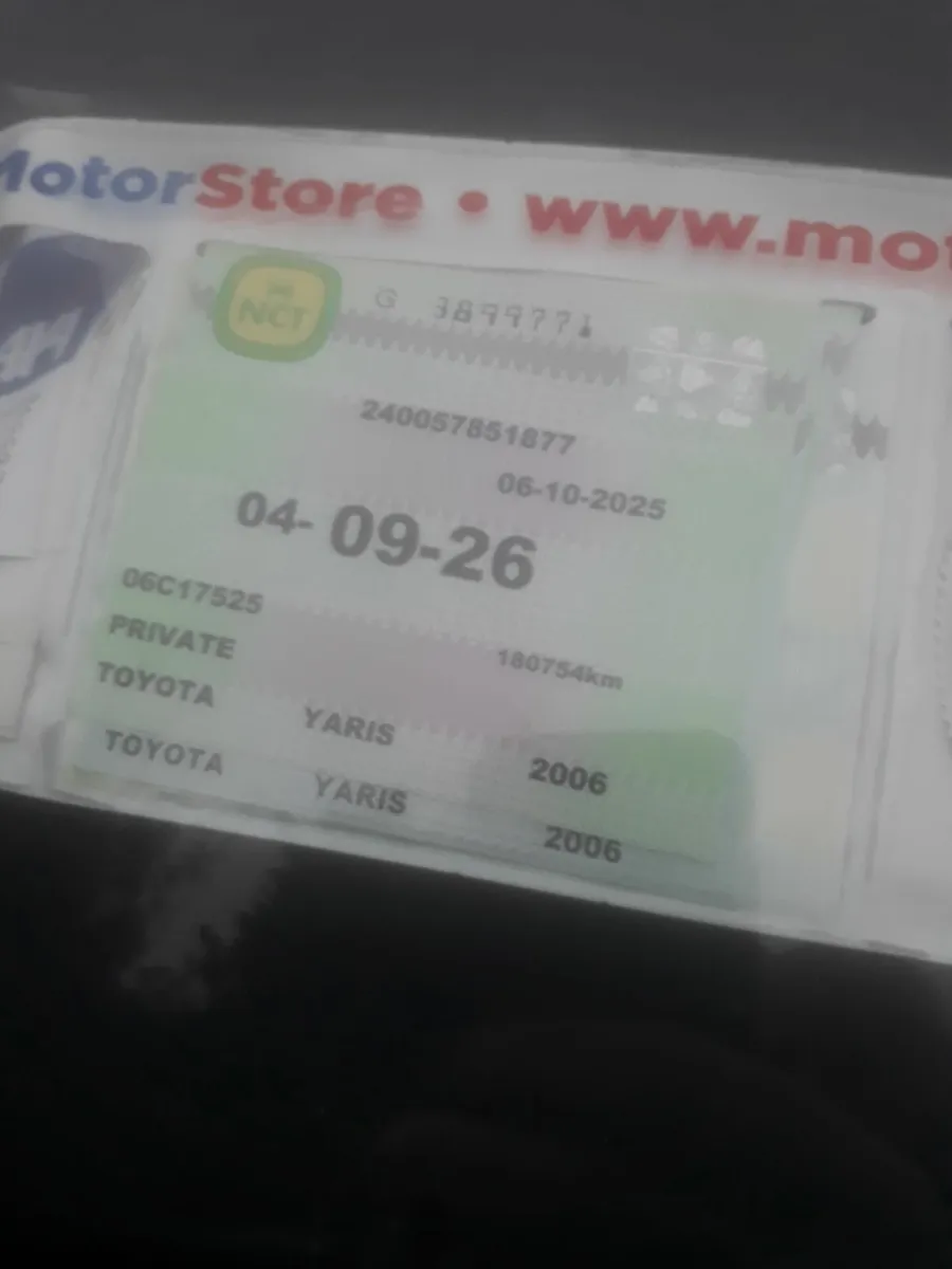 Toyota Yaris 2006 - Image 3